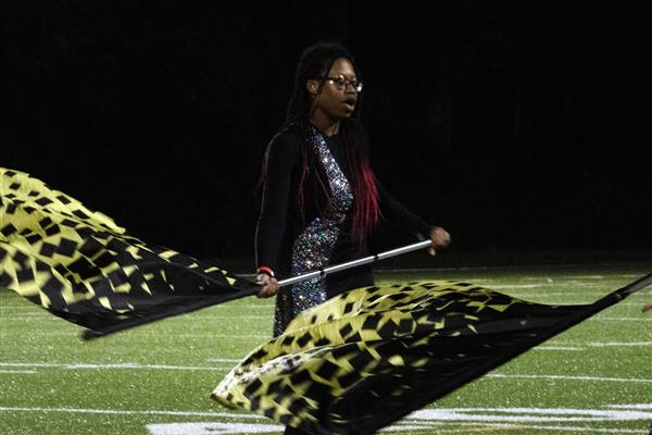 Northeast High School Marching Band Performing